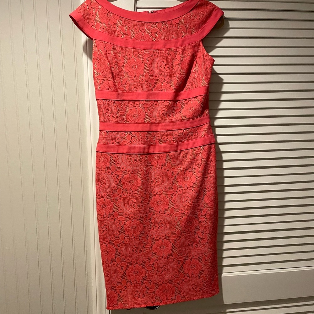 Adrianna Papel lace lined dress.  Perfect for Spring weddings!